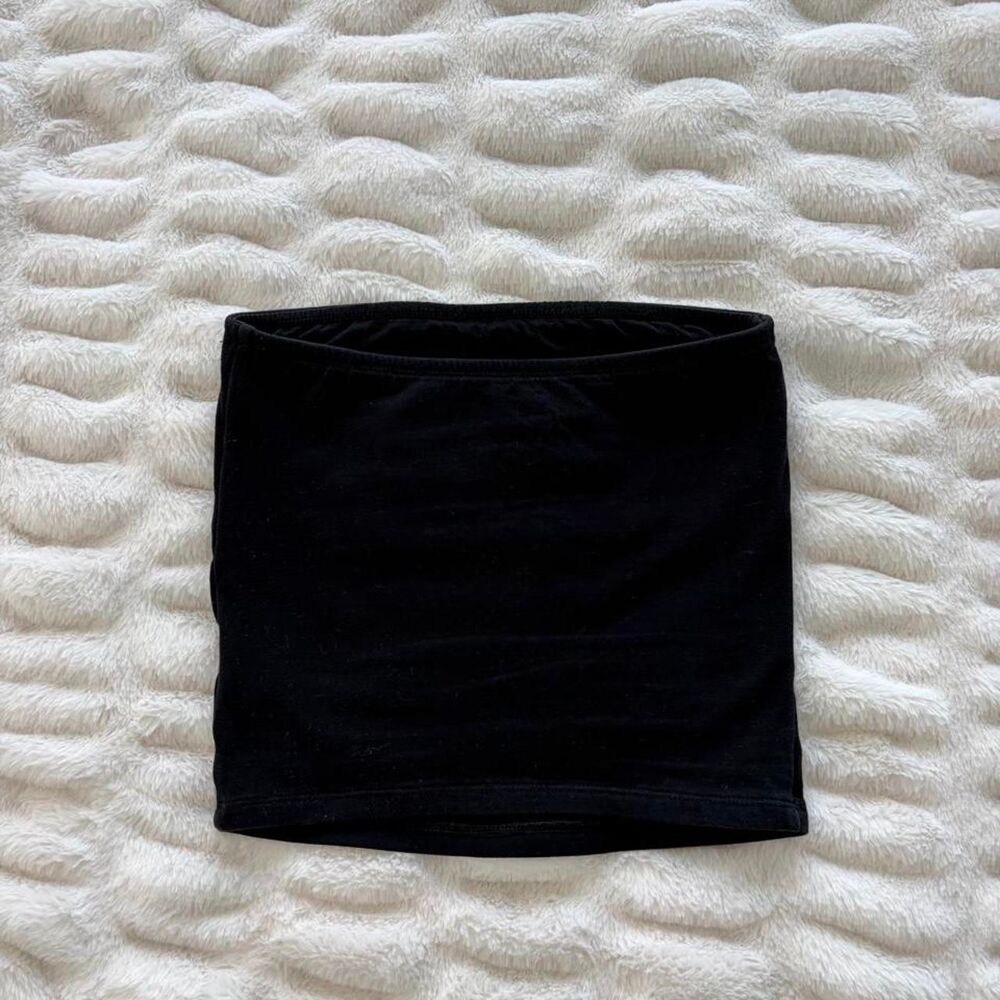 Old navy black tube top cropped